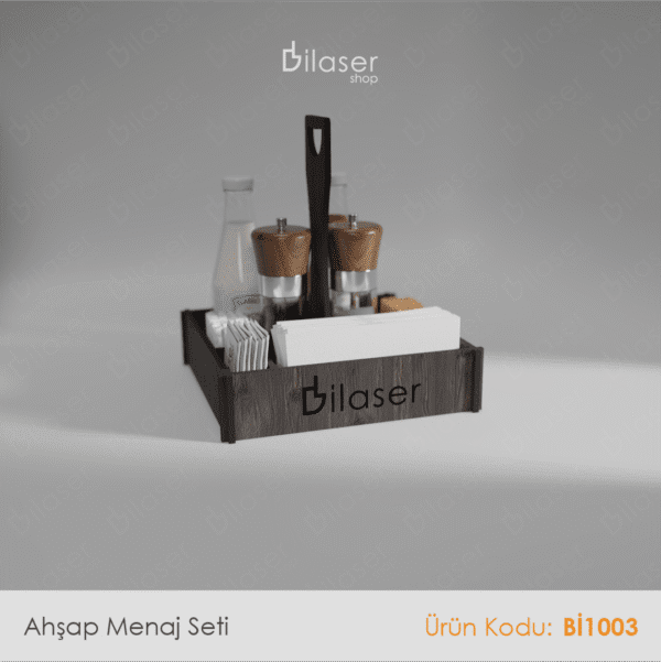 Ahşap Menaj Seti - Fonksiyonel ve Markanıza Özel